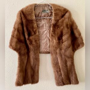 Authentic mink fur coat made in Montreal by Thibeault Fourrure
